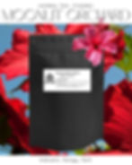 Moonlit Orchard herbal tea loose leaf blend with deep red hibiscus and fruit botanicals