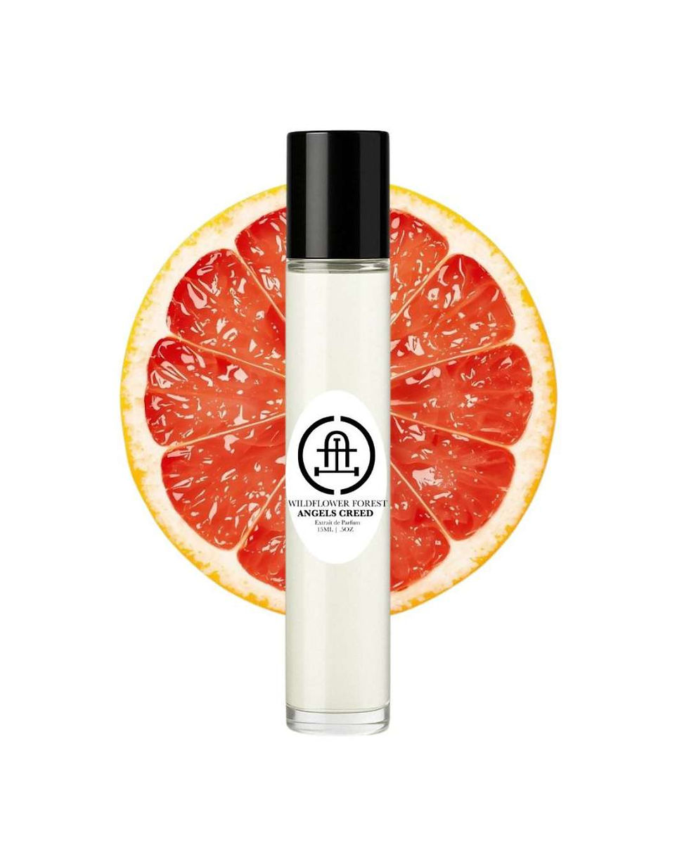 Angels Creed Pure Perfume with fresh succulent grapefruit