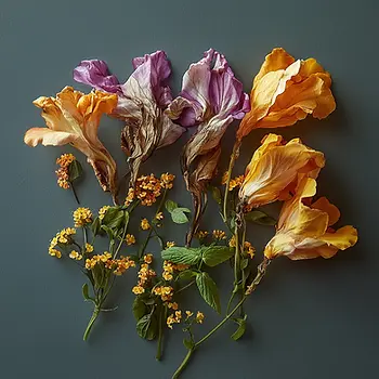 dried herbs and flowers for perfume