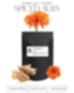 Spice Aura Herbal Tea | Turmeric Ginger Tisane | Caffeine-Free Spiced Tea