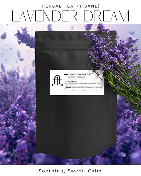 Lavender Dream Herbal Tea (Tisane)