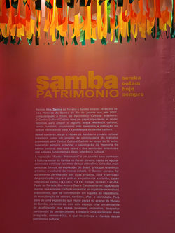 Exposição Samba Patrimônio_Museu do Samba