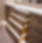 Opened drawers with LED lighting and a arrow pointing at a slab door