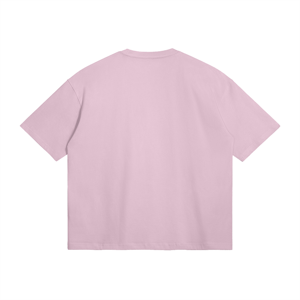 Thumbnail: pink tee, back view