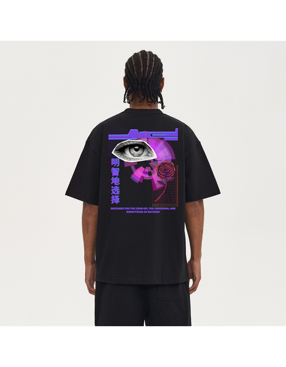 Oversized graphic tee