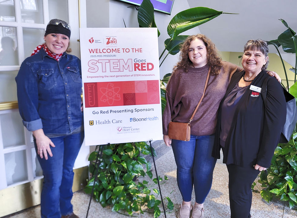 Inspiring the Next Generation: Mentoring at Mid-Missouri STEM Goes Red for Girls