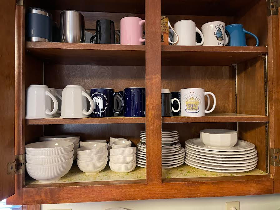 (After dishes) Cabinet