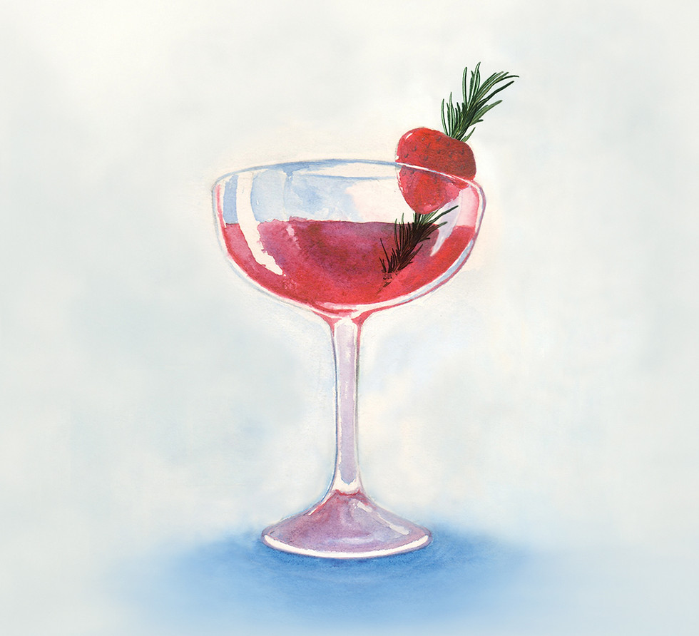 watercolor-painting-drink