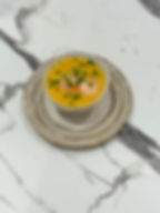 شوربة مأكولات بحرية بالكريما