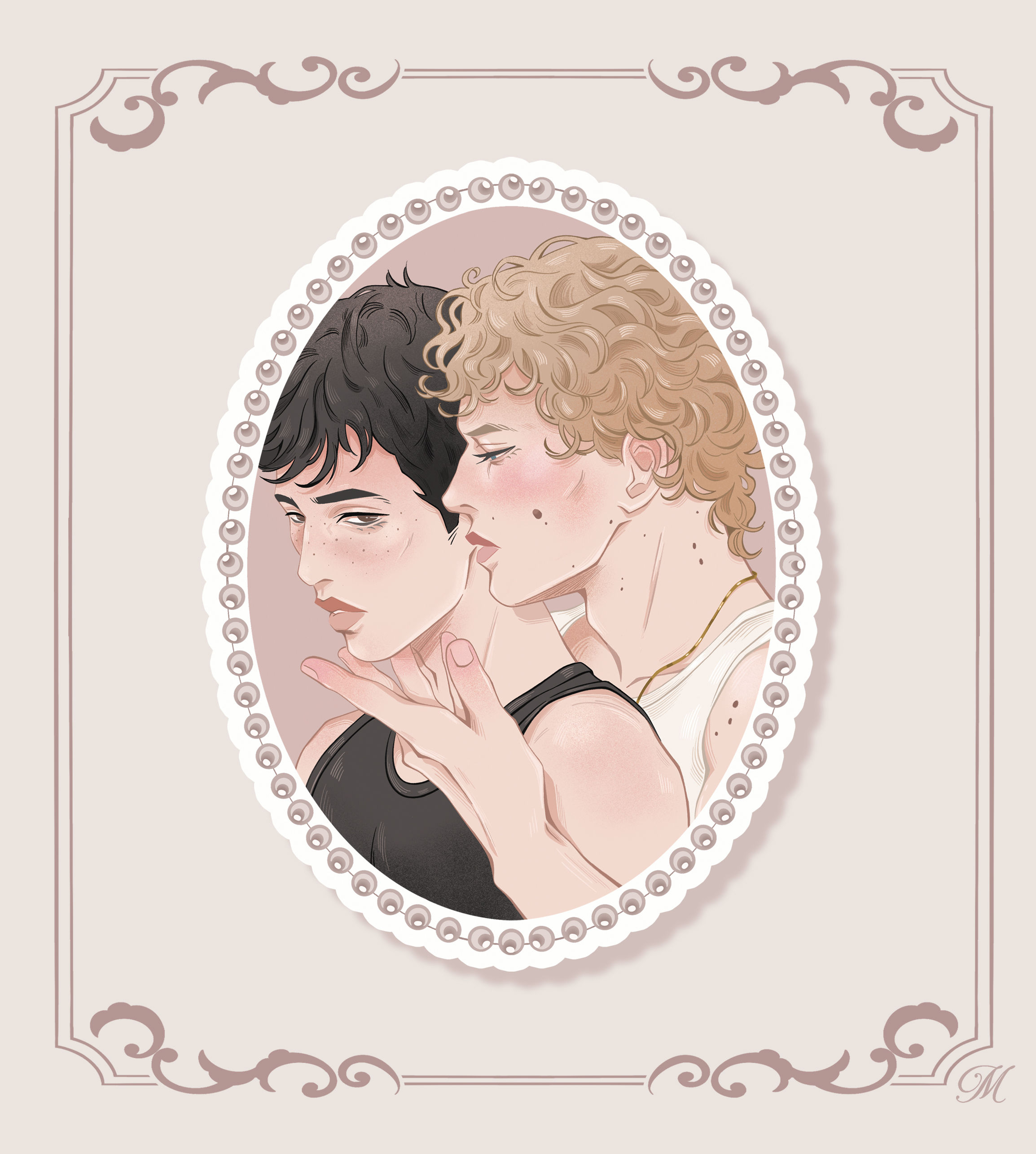 PREORDER - Sticker - Heated Rivalry - Ilya and Shane