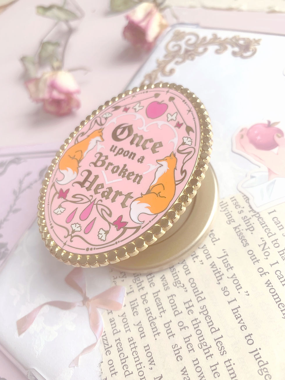 Thumbnail: PREORDER - E-reader Grip - Once Upon a Broken Heart