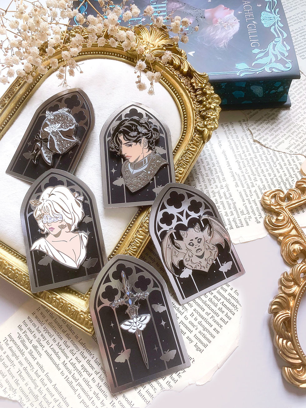 Thumbnail: PREORDER -Pins - The Knight and The Moth