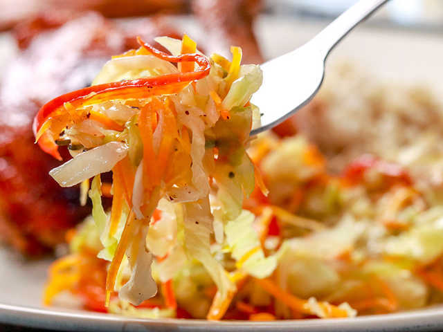 Arranged Food and Objects