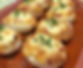 Huevos rellenos al horno
