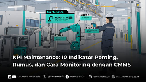 Cover blog yang membahas KPI Maintenance