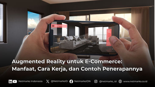 Penggunaan augmented reality untuk melihat produk secara virtual saat berbelanja online