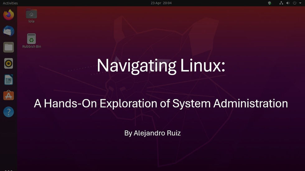 The Linux Experience: Fundamentals, Networking, and Administration