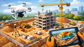 Rilievo cantiere con drone: quando conviene