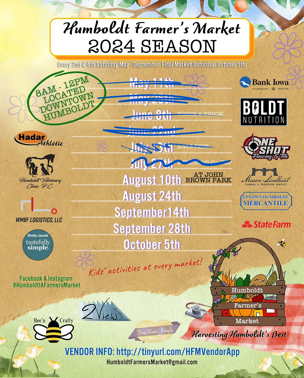 humboldt farmers market poster