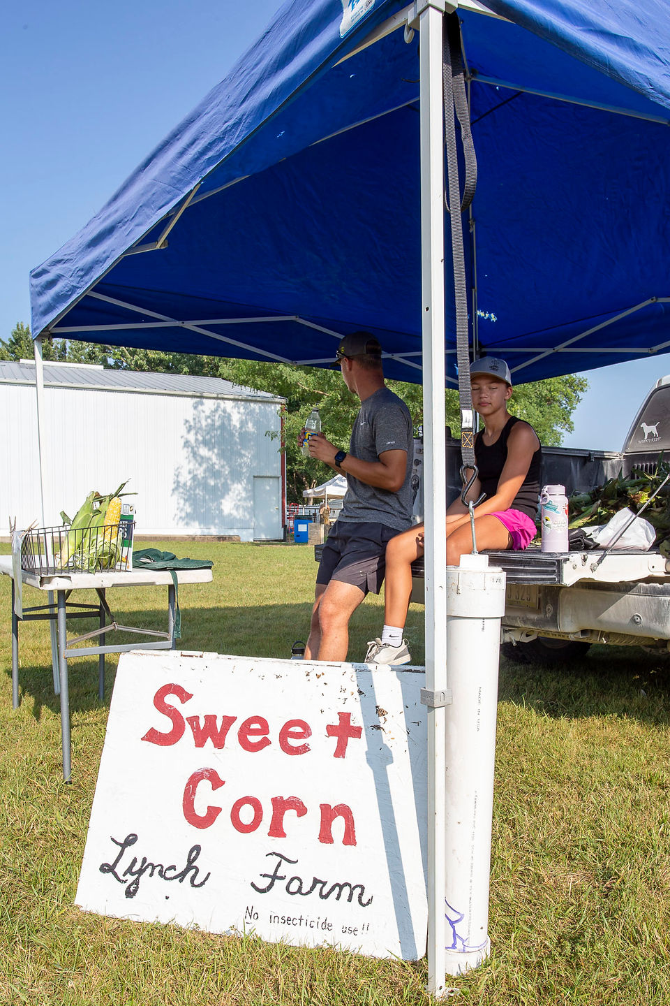 sweet corn Lynch farm sign