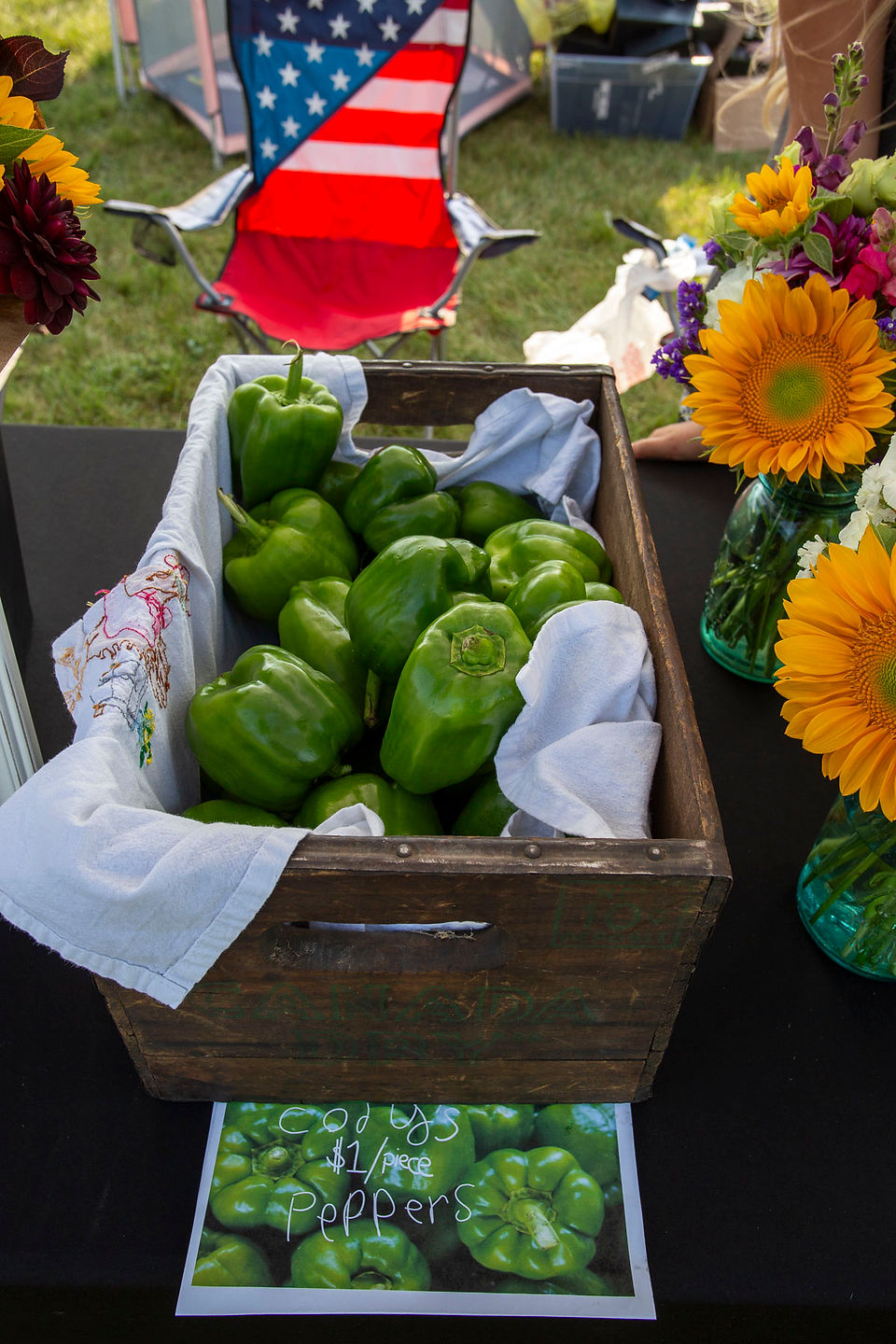 green peppers joco flowers