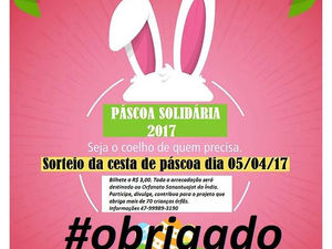 Ganhador da Rifa de Páscoa