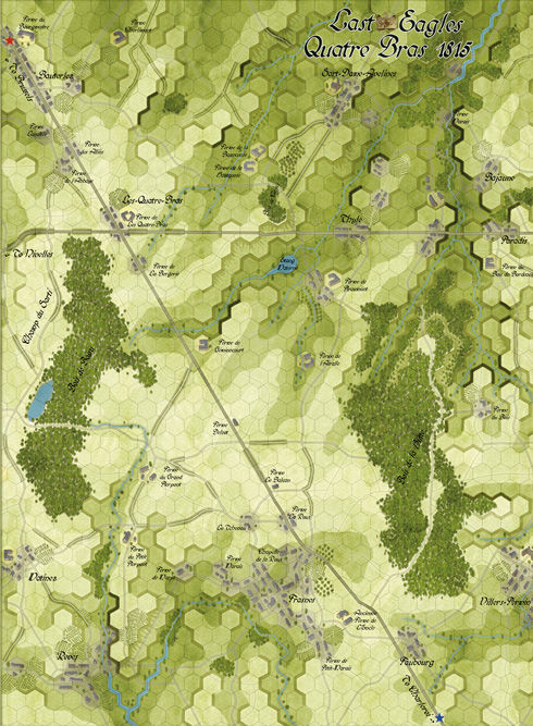 Thumbnail: HEXASIM~~QUATRE BRAS 1815: LAST EAGLES