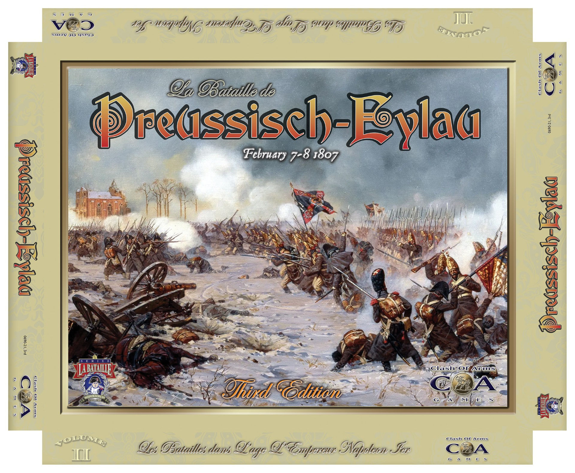 La BATAILLE DE PREUSSISCH-EYLAU