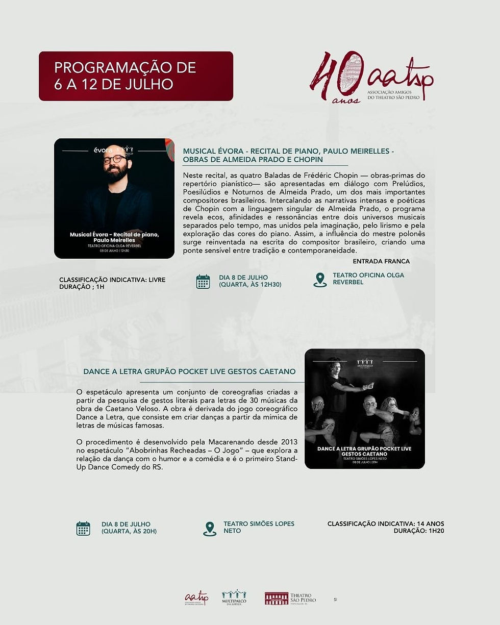 Reservas antecipadas exclusivas para sócios pelo WhatsApp 51 99550 1024