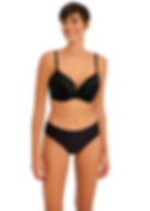 Freya Undetected Black UW Tshirt Bra Moulded