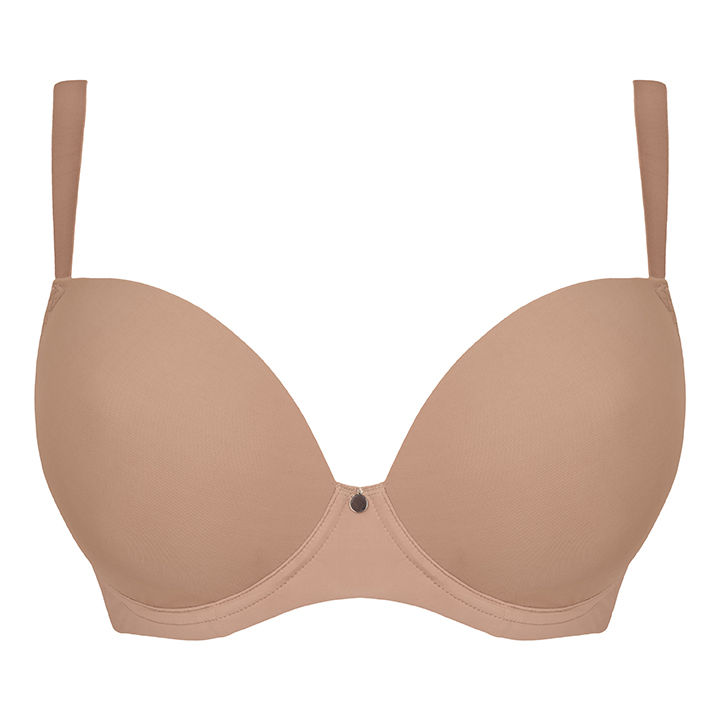 Miniature : Curvy Kate Smoothie T-Shirt Plunge Latte