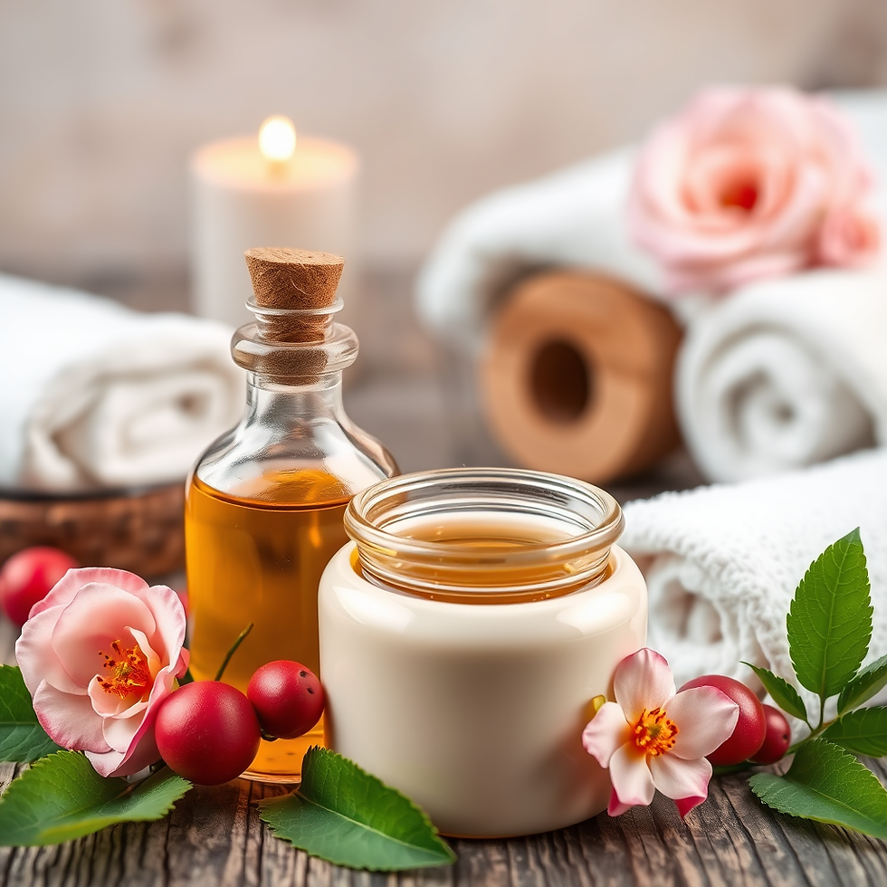 Thumbnail: Natural Rosehip Massage oil(Body, Face, Hair) 16oz