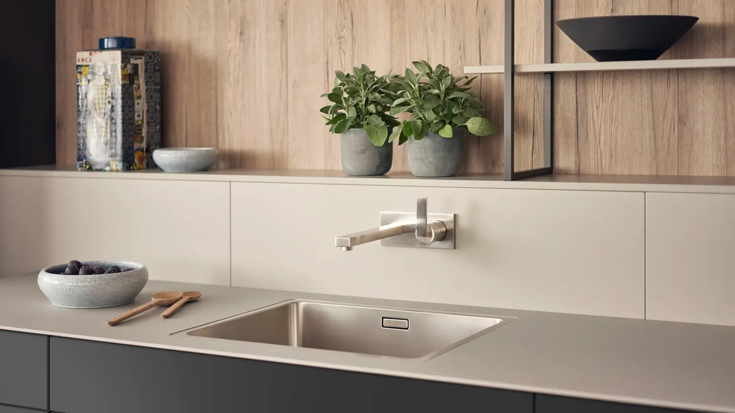 Industrial-modern loft kitchen designed for urban living.