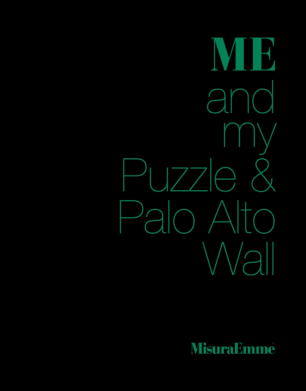 Me and My Puzzle and Palo Alto Wall