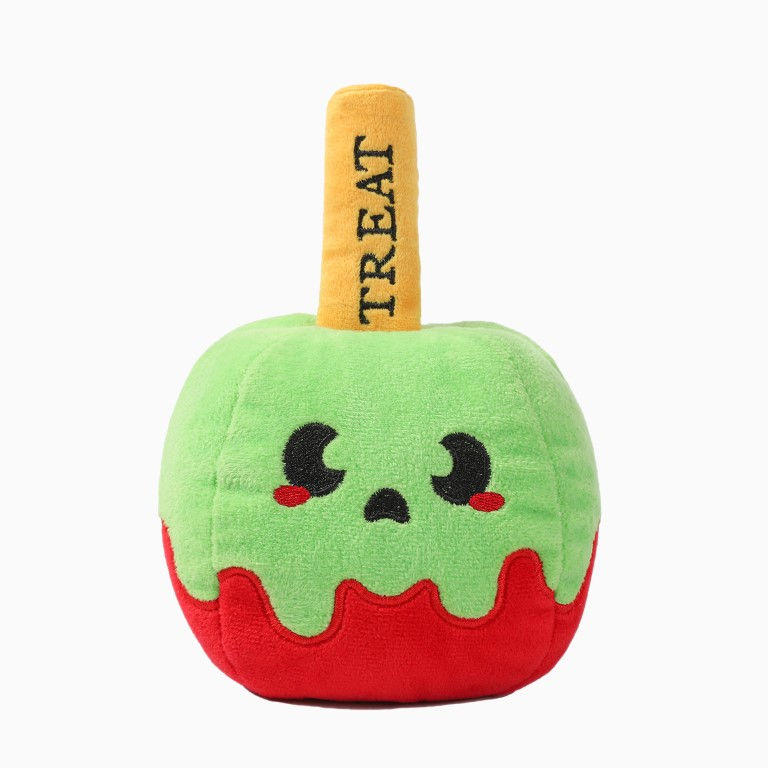 Pluche Candy Apple speelgoed voor honden