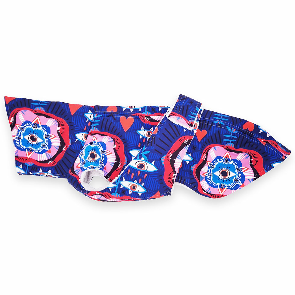 W1 Eyes on You Coat max. ruglengte 46 cm