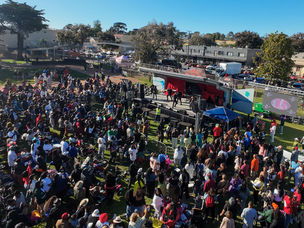 Juneteenth celebration in Bayview San Francisco