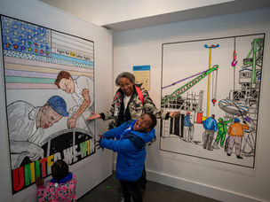 Hard Hat Heroes: A coloring book and art exhibit celebrating African American Shipyard Workers at Hunters Point