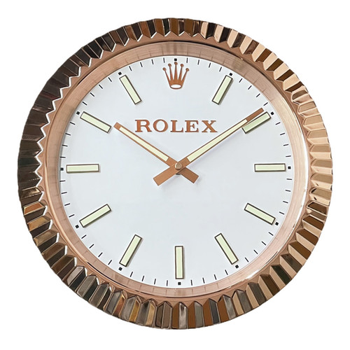 Classic Rose Gold, Luminous Dial | Wall Clock | Wclocks | Wall Clock