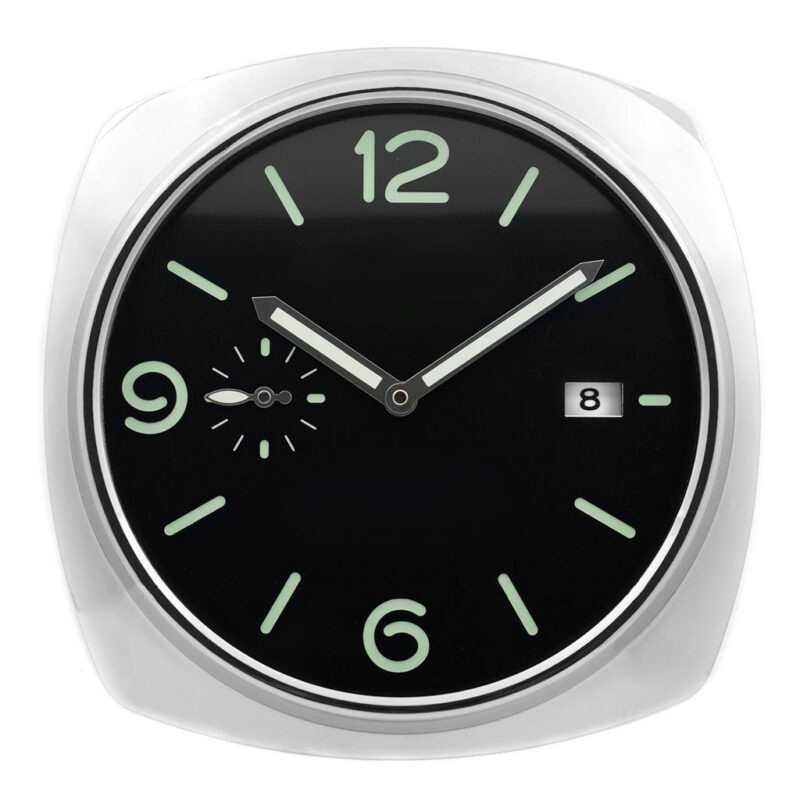 RADIOSEAL Silver | Wall Clock