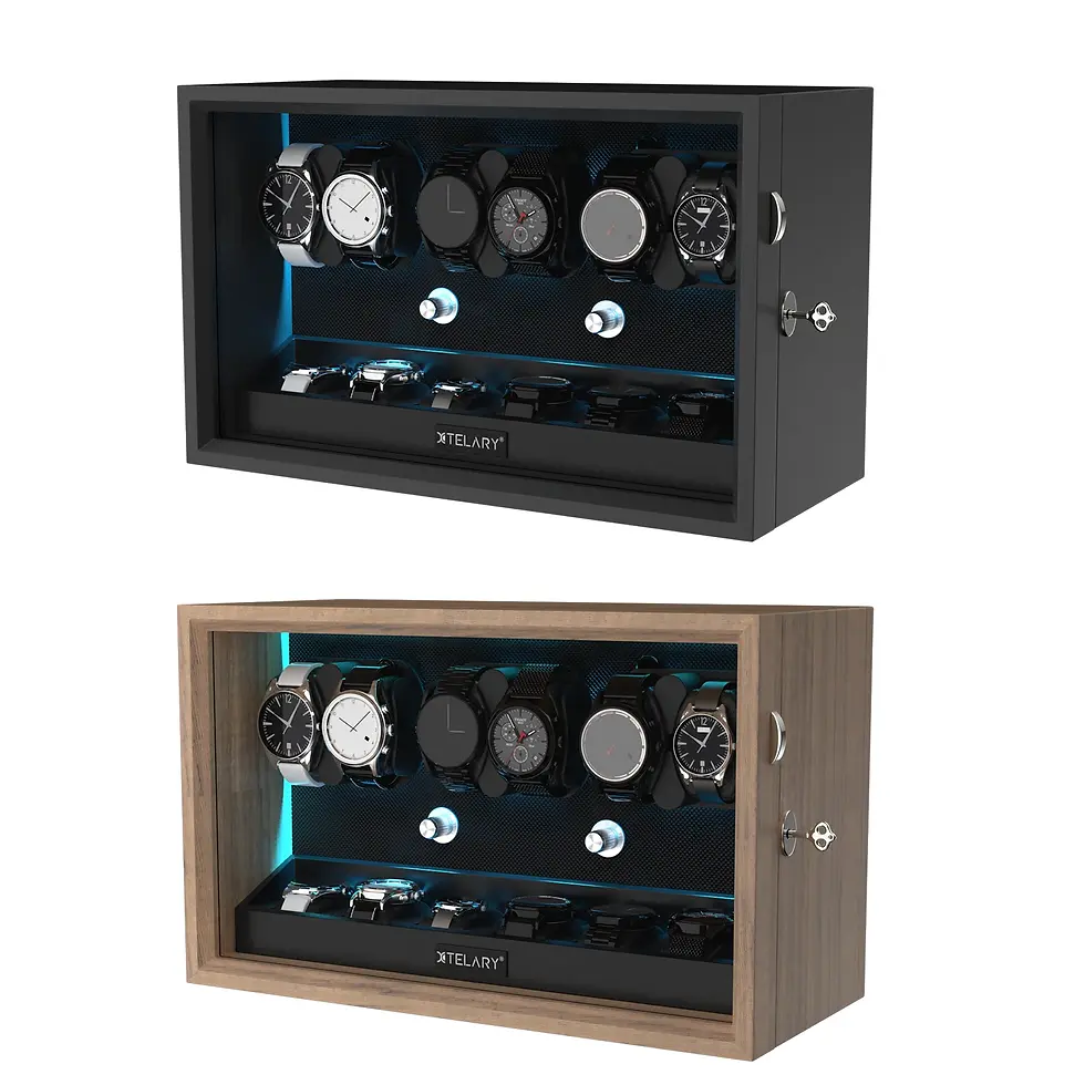 6 slot watch winder | G-Winder Six Storage | Automatic Watch Winder