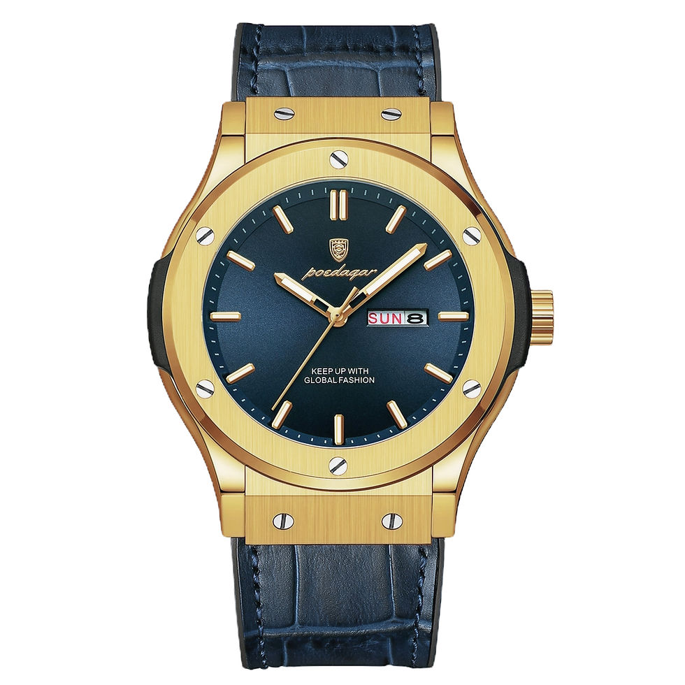 men’s day date watch 42mm - luxury men’s watch affordable - elegant gold watch for men