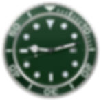 Submariner Hulk Rolex Wall clock - Full Green