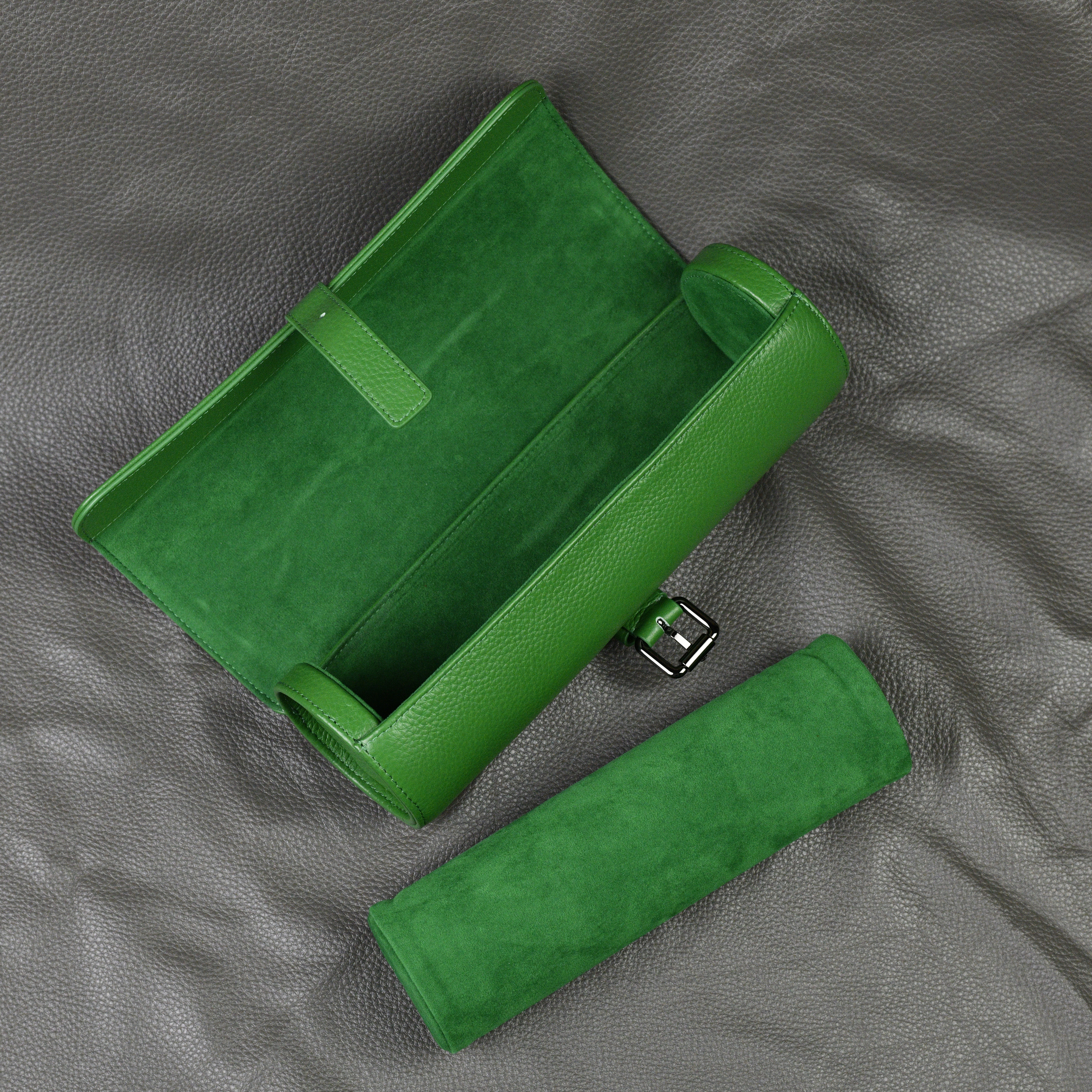 luxury leather watch travel case