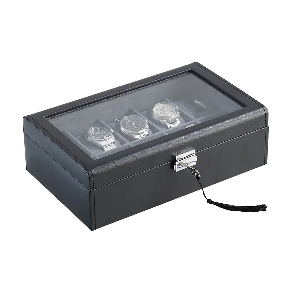 Watch box for 10 watches - Watch Storage and Display - luxury watch box