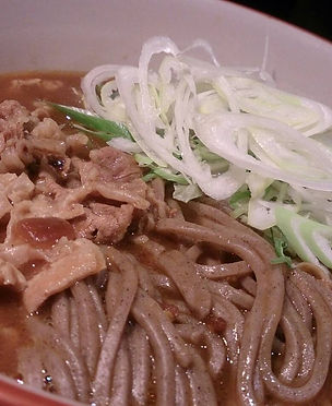 モツ蕎麦