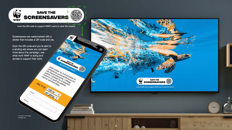 Save the screensavers WWF