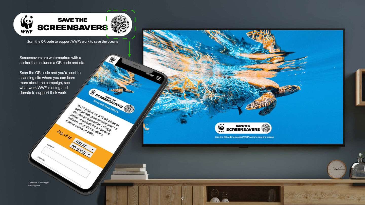 Save the screensavers WWF