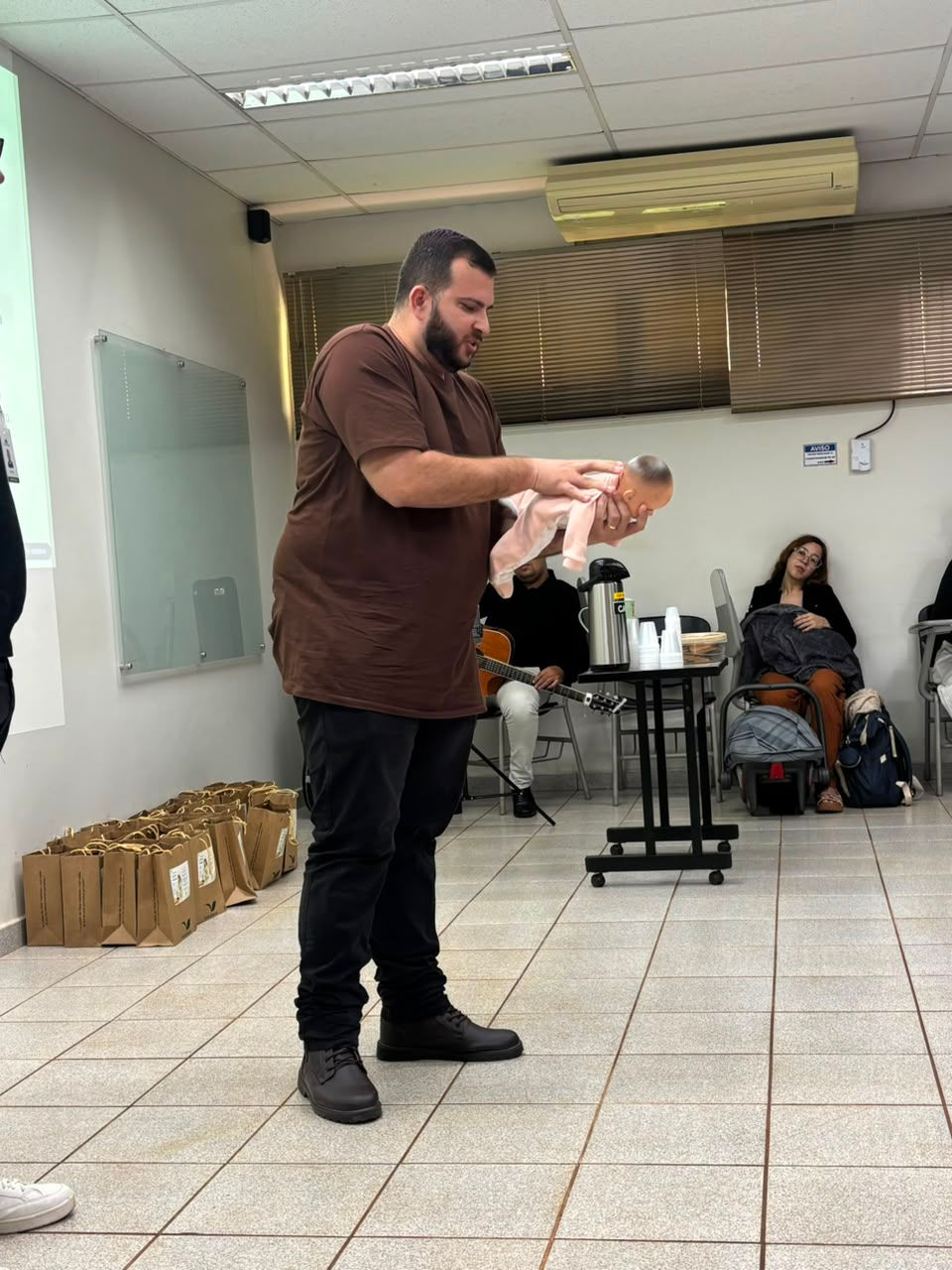 Participantes da primeira edição de 2026 do tradicional Curso de Gestante da Alta Mogiana