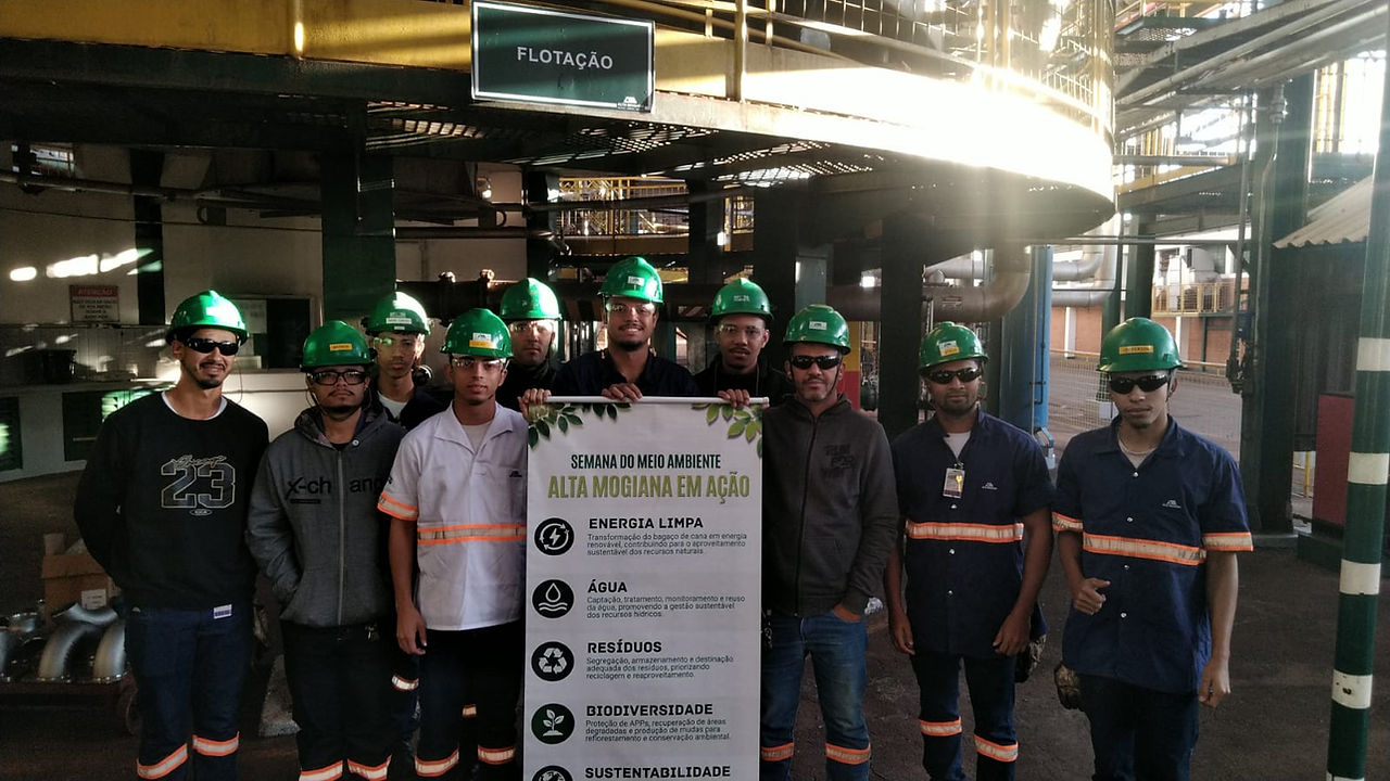 Ações de conscientização sobre meio ambiente e sustentabilidade realizadas pela Usina Alta Mogiana